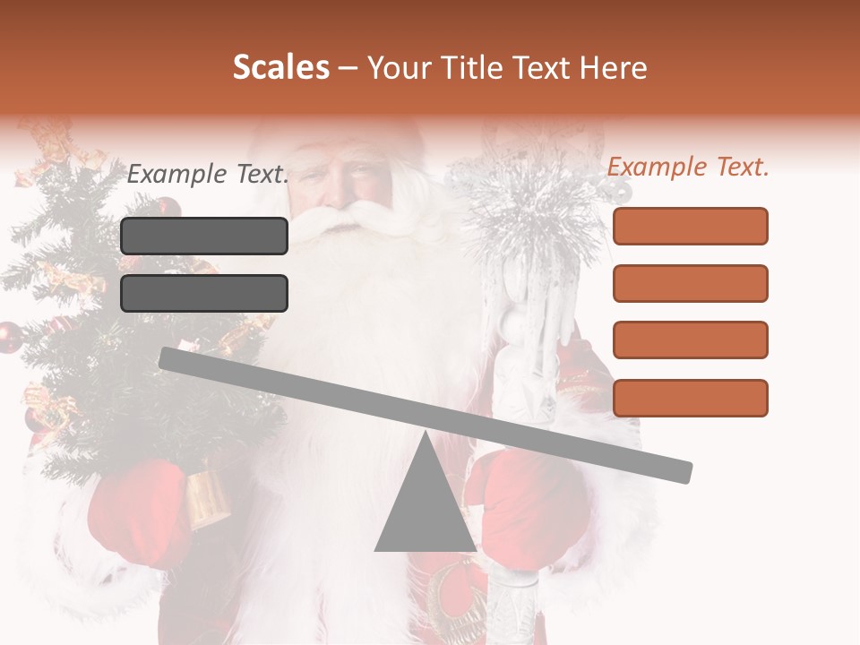 Stick Greeting Beard PowerPoint Template