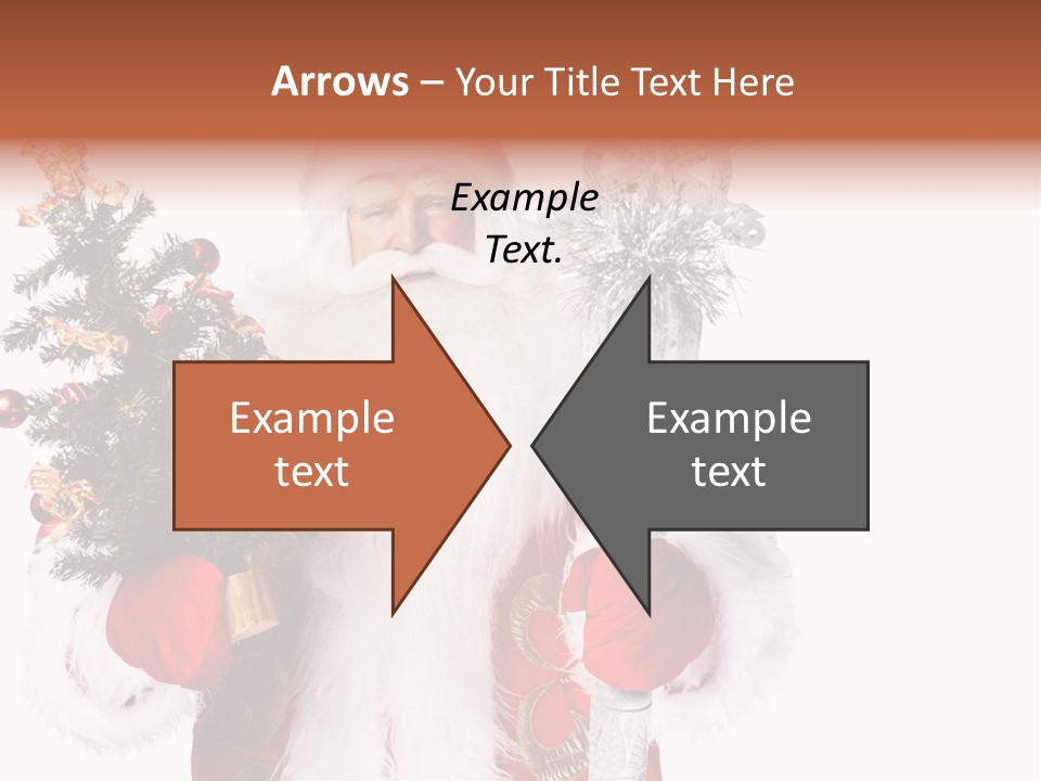 Stick Greeting Beard PowerPoint Template