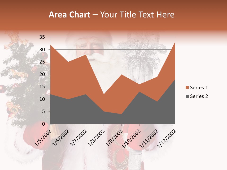 Stick Greeting Beard PowerPoint Template