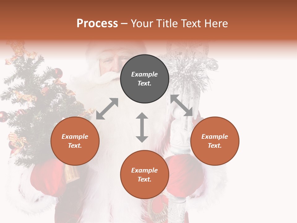 Stick Greeting Beard PowerPoint Template