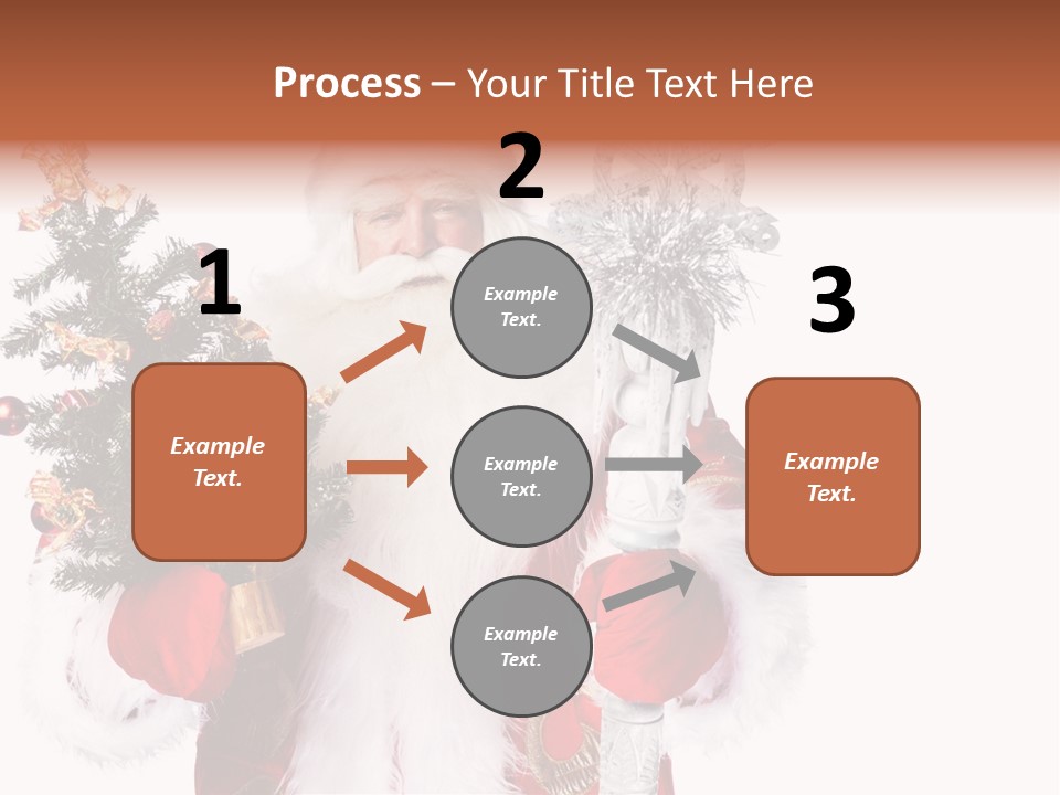 Stick Greeting Beard PowerPoint Template