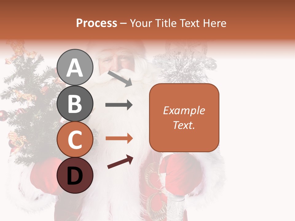 Stick Greeting Beard PowerPoint Template