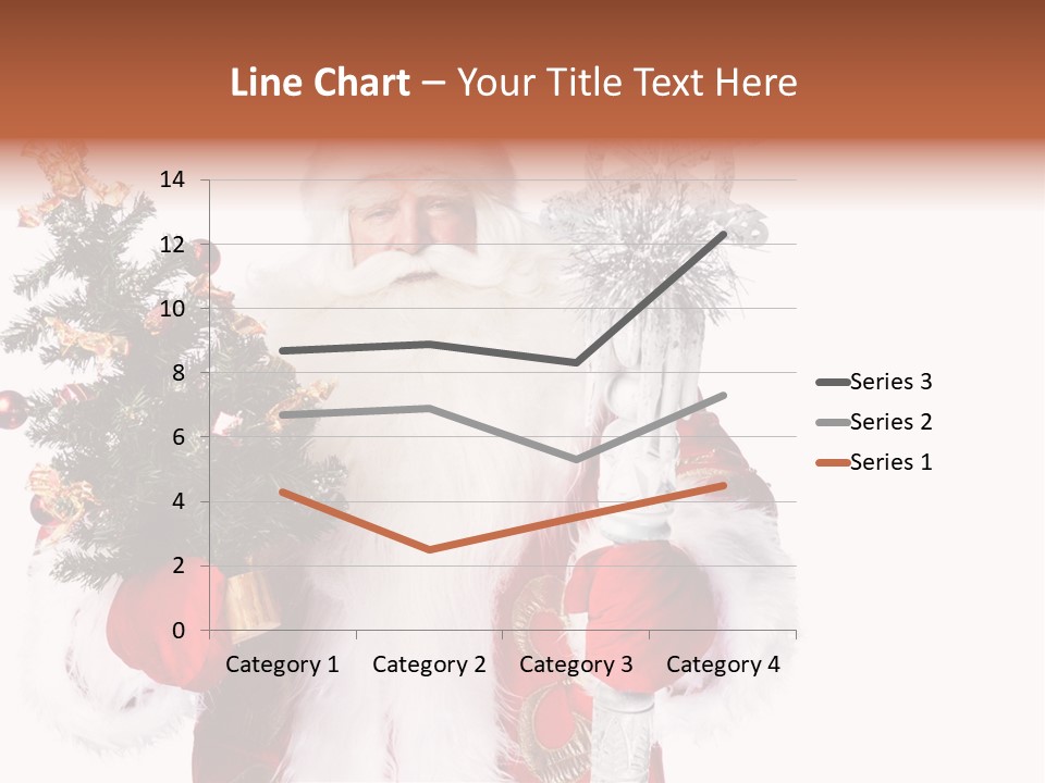 Stick Greeting Beard PowerPoint Template