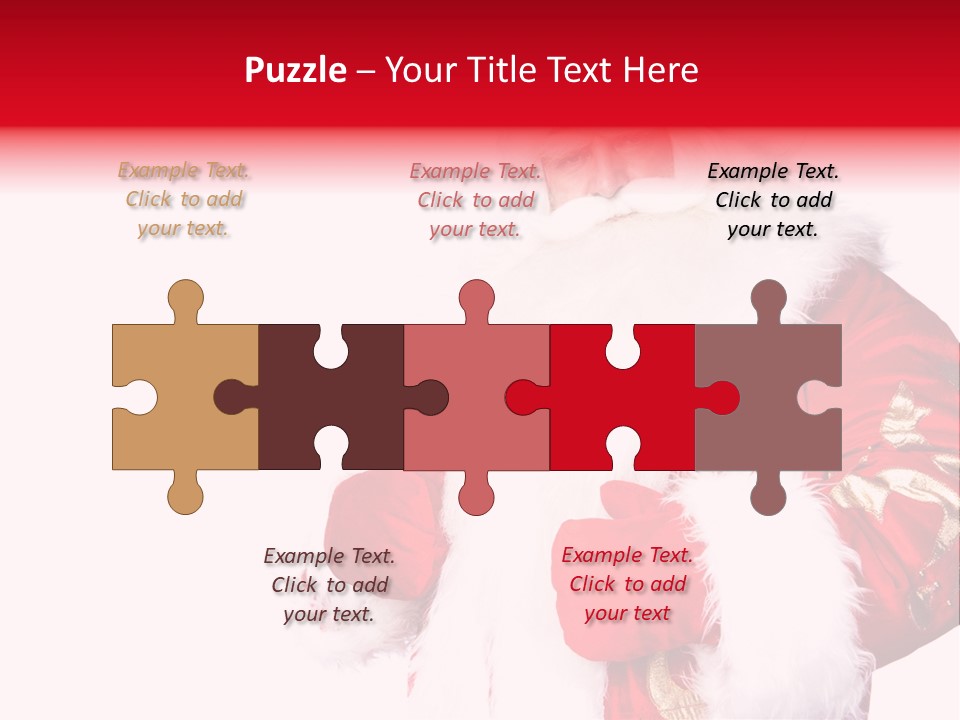 Wrinkled Claus Special PowerPoint Template