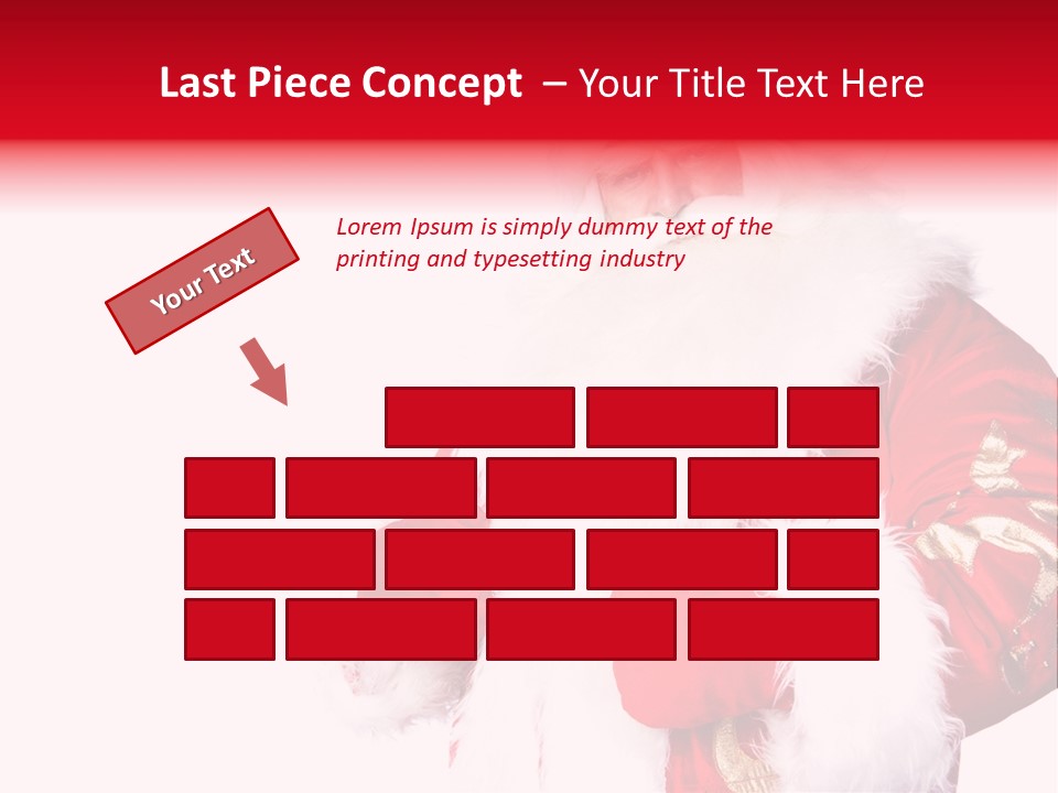 Wrinkled Claus Special PowerPoint Template