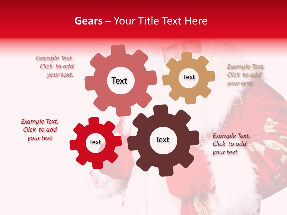 Wrinkled Claus Special PowerPoint Template