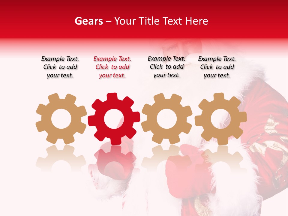 Wrinkled Claus Special PowerPoint Template