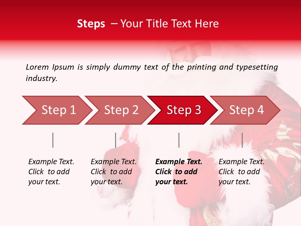 Wrinkled Claus Special PowerPoint Template