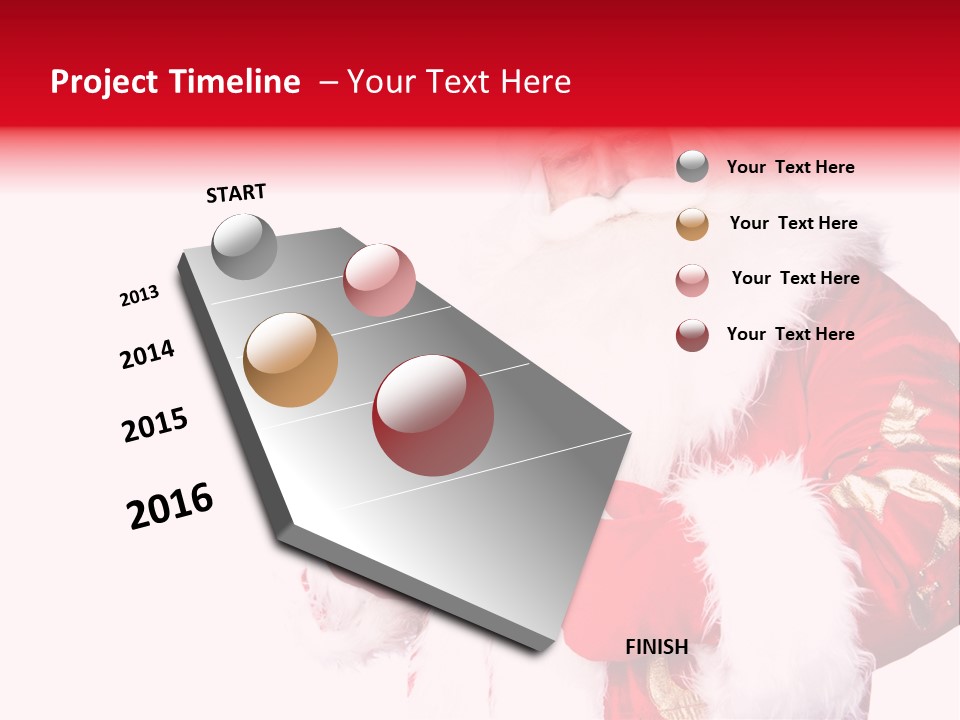 Wrinkled Claus Special PowerPoint Template