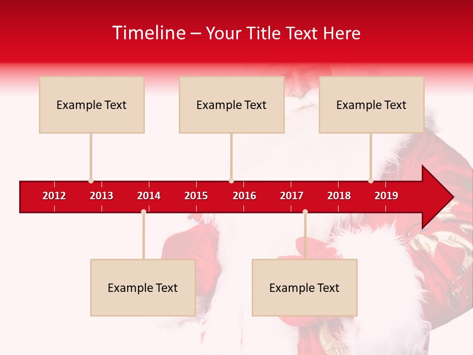 Wrinkled Claus Special PowerPoint Template