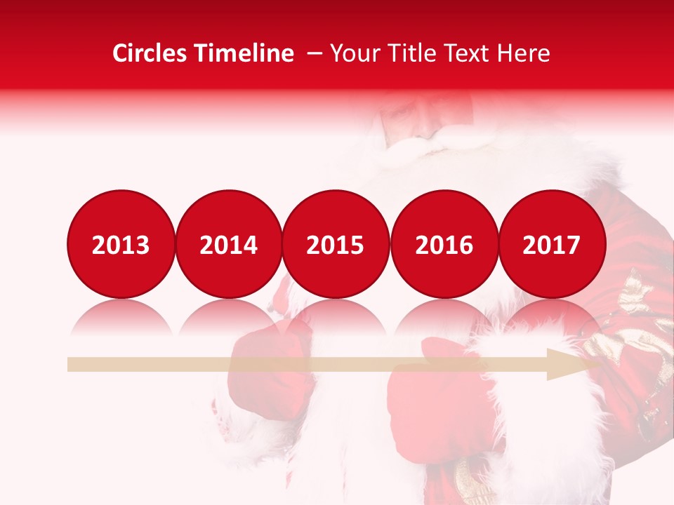 Wrinkled Claus Special PowerPoint Template