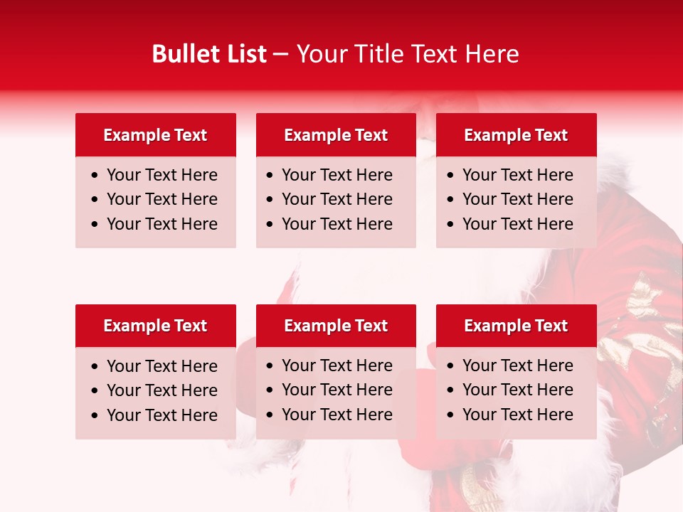 Wrinkled Claus Special PowerPoint Template