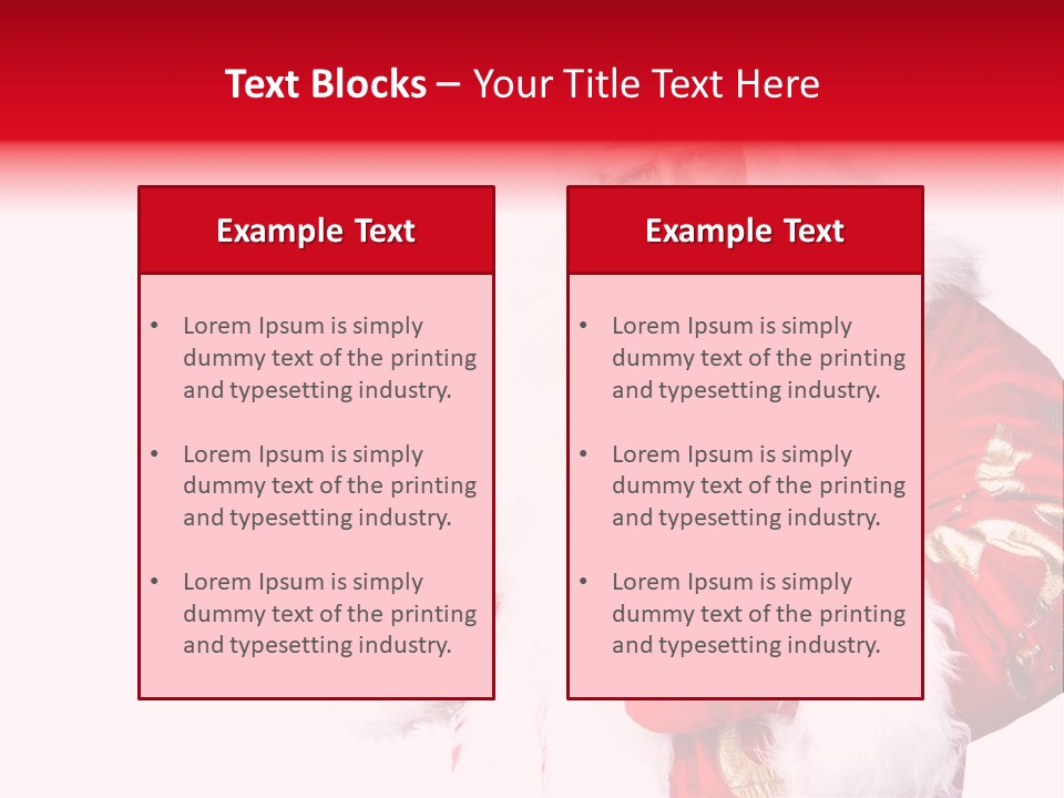 Wrinkled Claus Special PowerPoint Template