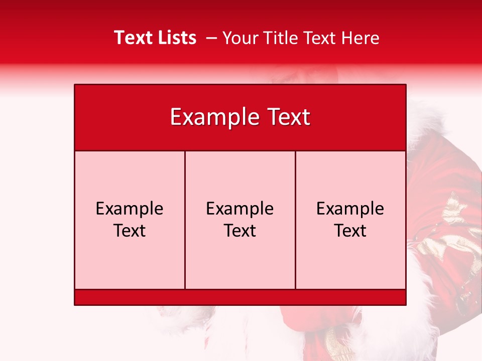 Wrinkled Claus Special PowerPoint Template