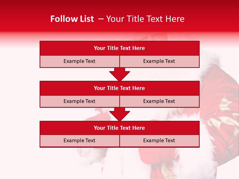 Wrinkled Claus Special PowerPoint Template