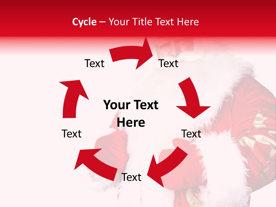 Wrinkled Claus Special PowerPoint Template