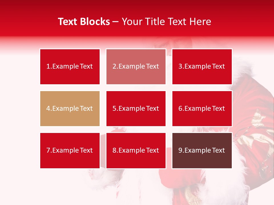 Wrinkled Claus Special PowerPoint Template