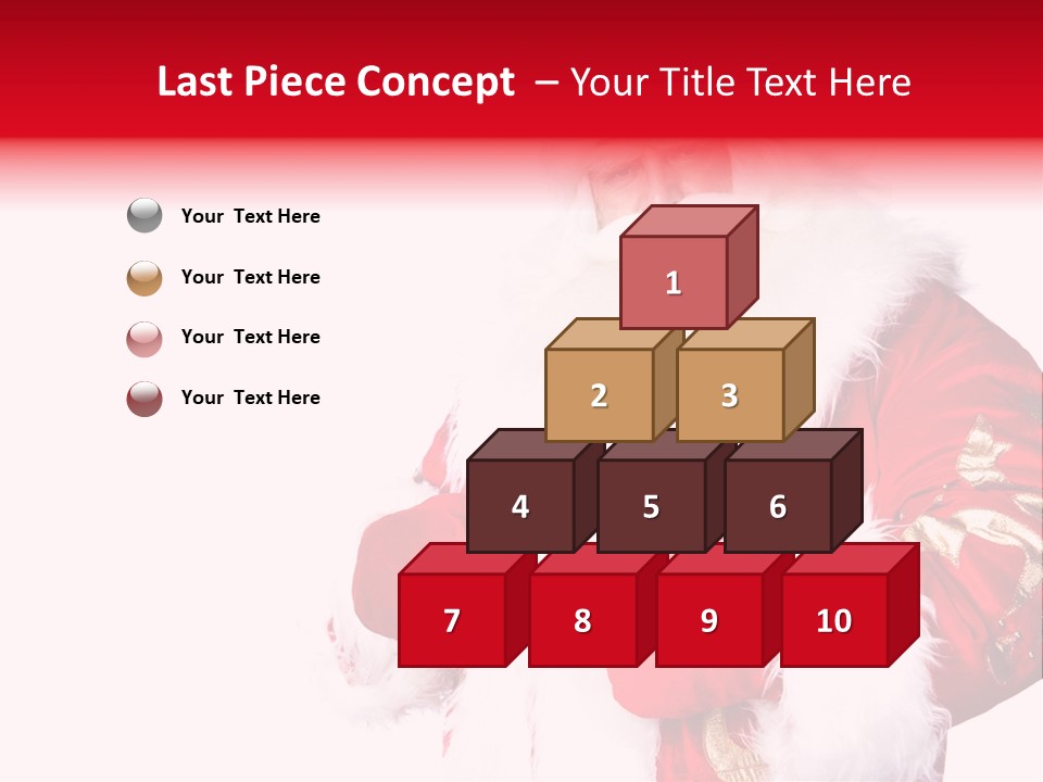 Wrinkled Claus Special PowerPoint Template