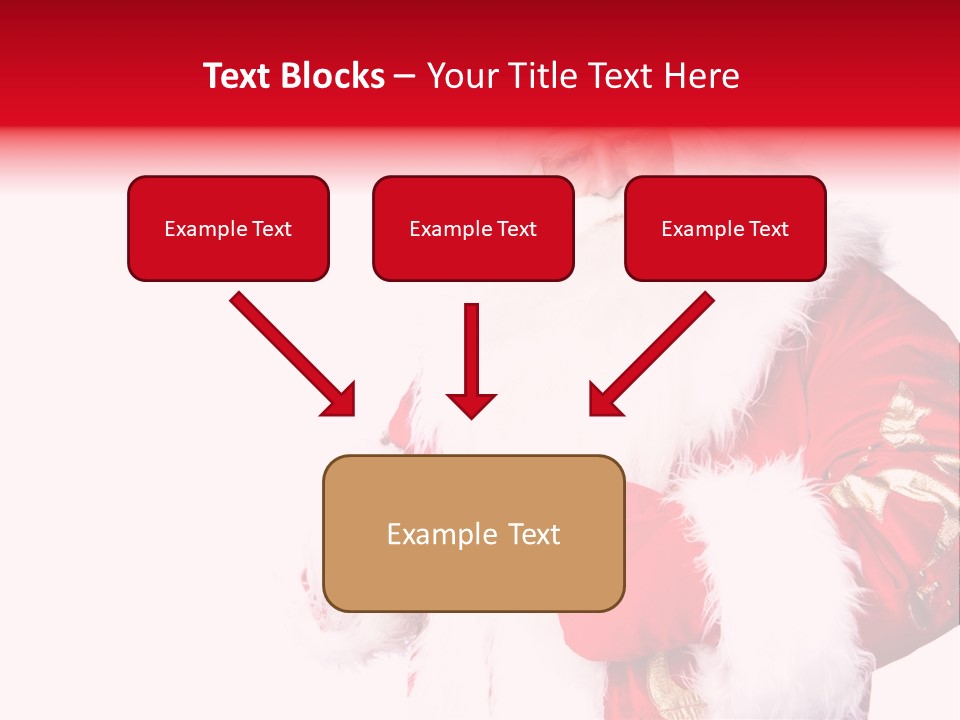 Wrinkled Claus Special PowerPoint Template