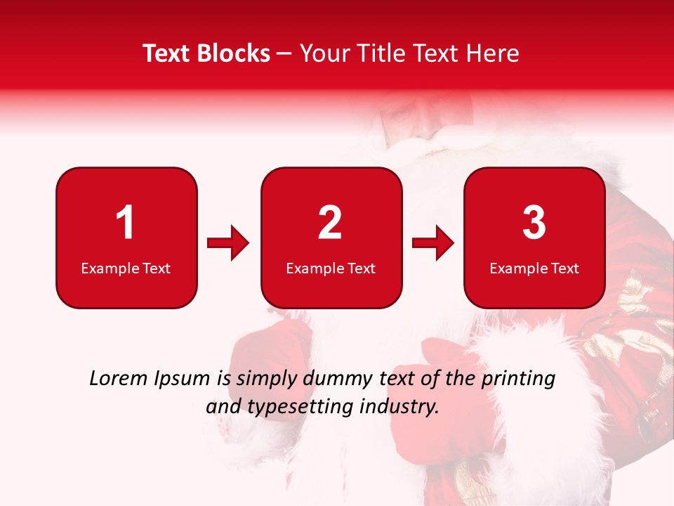 Wrinkled Claus Special PowerPoint Template