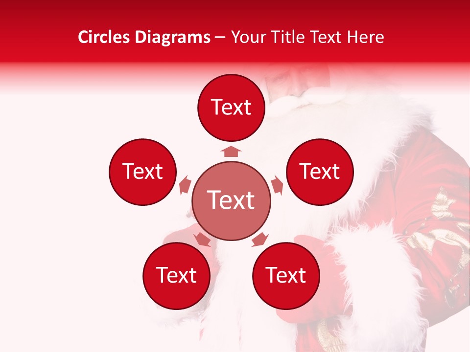 Wrinkled Claus Special PowerPoint Template