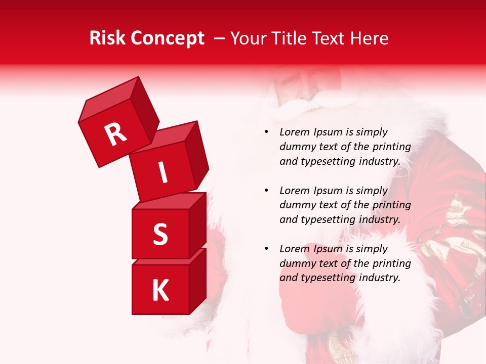 Wrinkled Claus Special PowerPoint Template