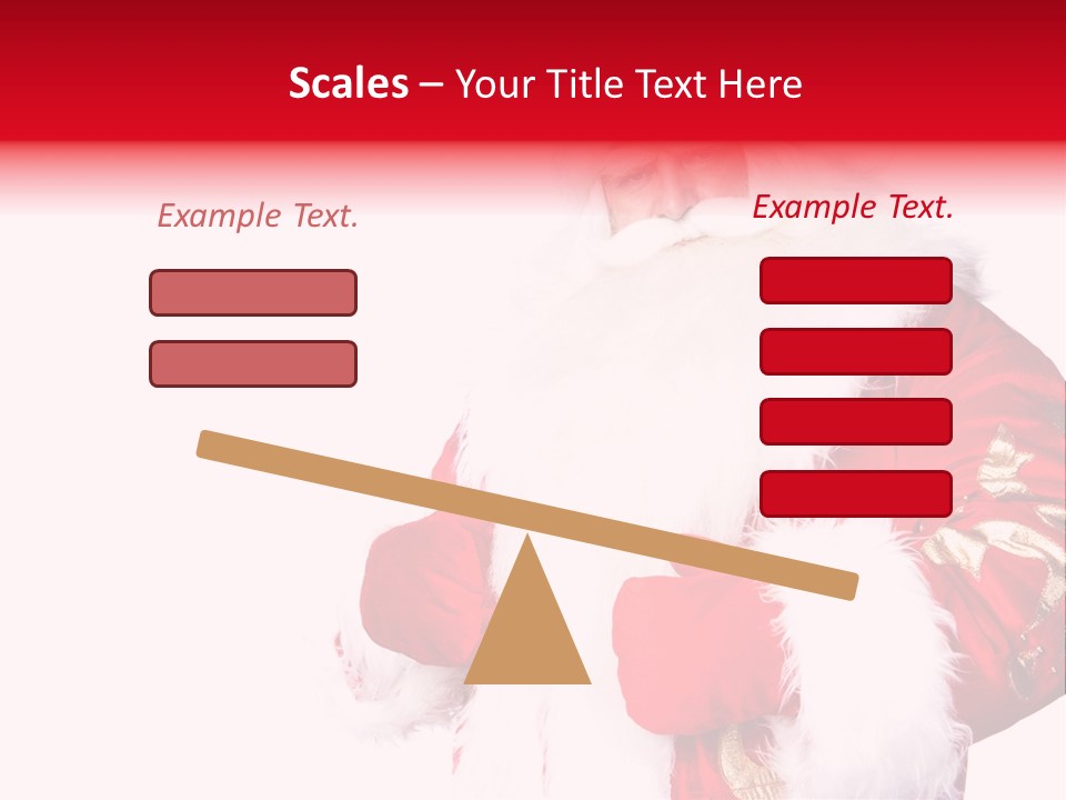 Wrinkled Claus Special PowerPoint Template