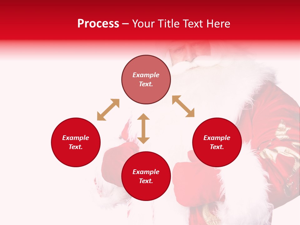 Wrinkled Claus Special PowerPoint Template