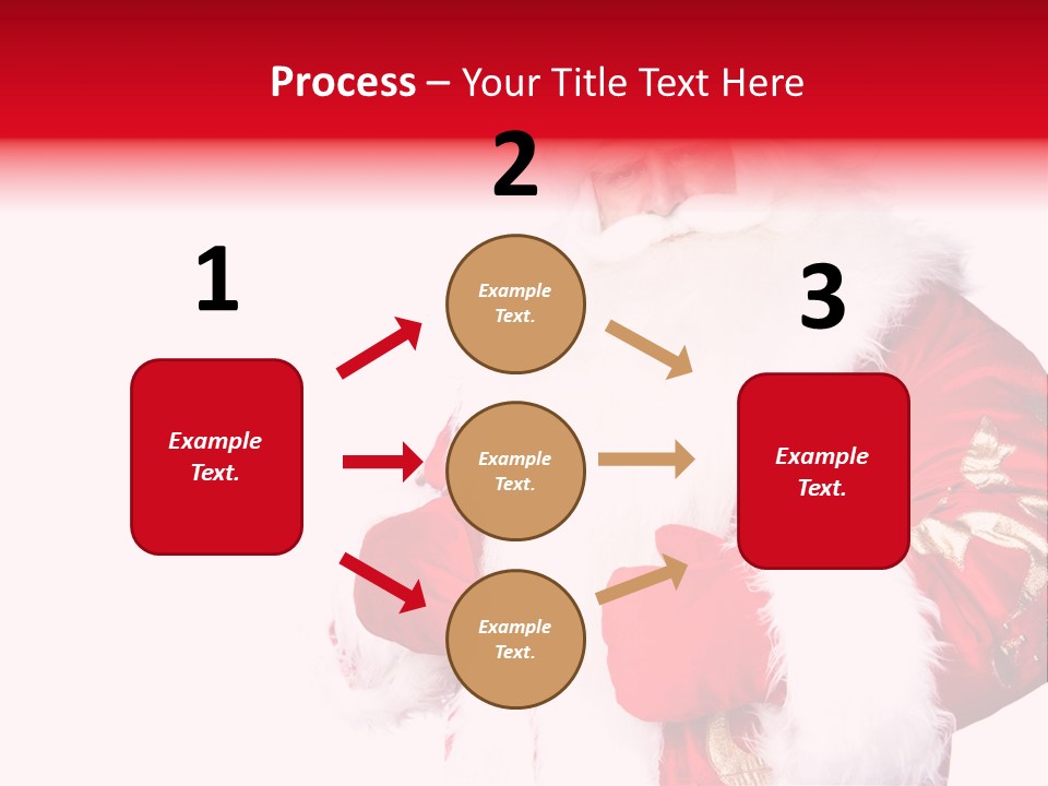 Wrinkled Claus Special PowerPoint Template