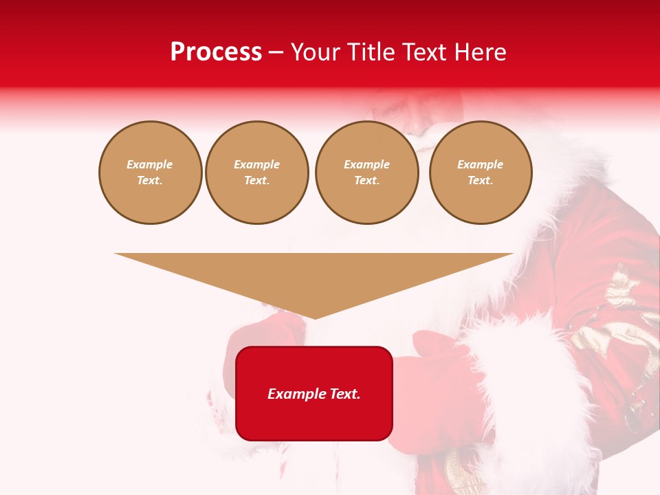 Wrinkled Claus Special PowerPoint Template