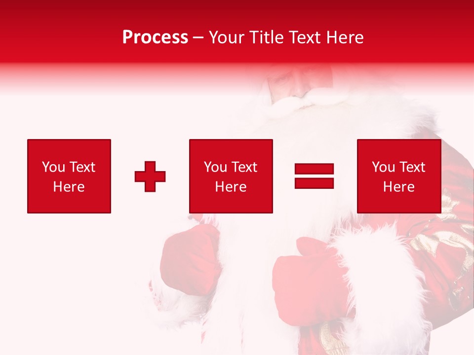 Wrinkled Claus Special PowerPoint Template