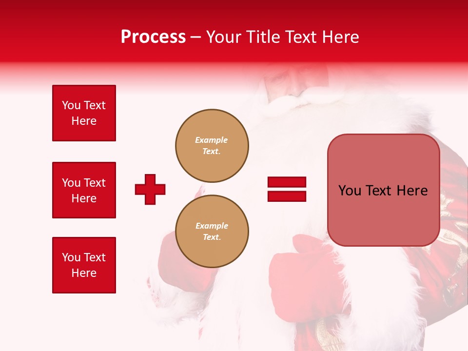 Wrinkled Claus Special PowerPoint Template