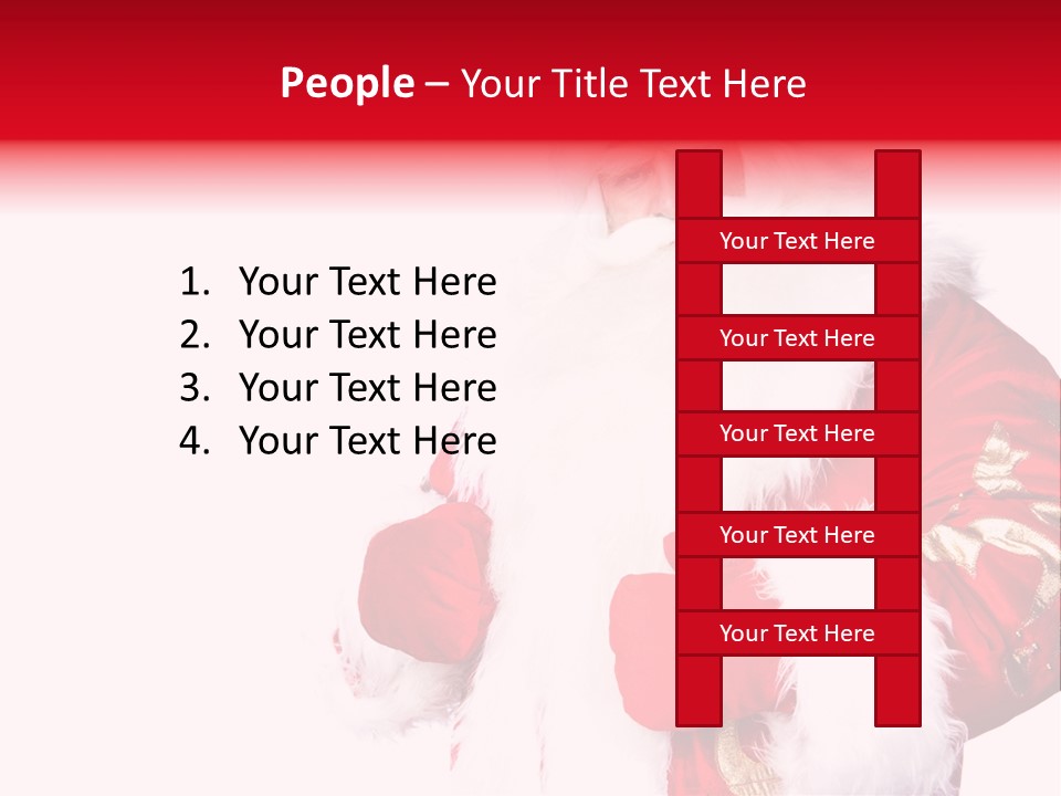 Wrinkled Claus Special PowerPoint Template