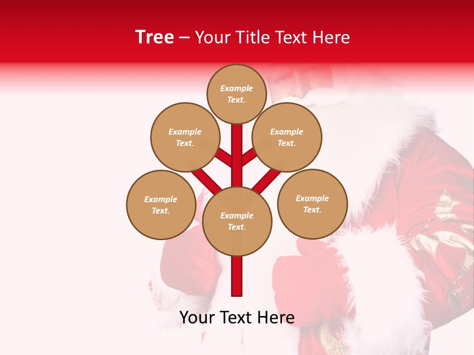 Wrinkled Claus Special PowerPoint Template