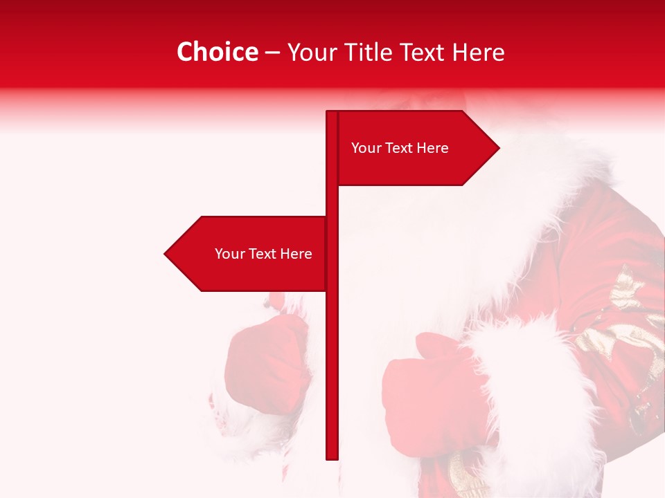 Wrinkled Claus Special PowerPoint Template