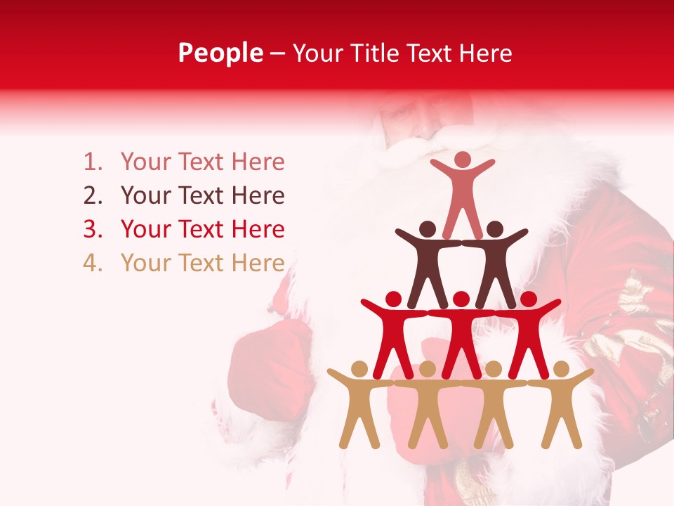 Wrinkled Claus Special PowerPoint Template