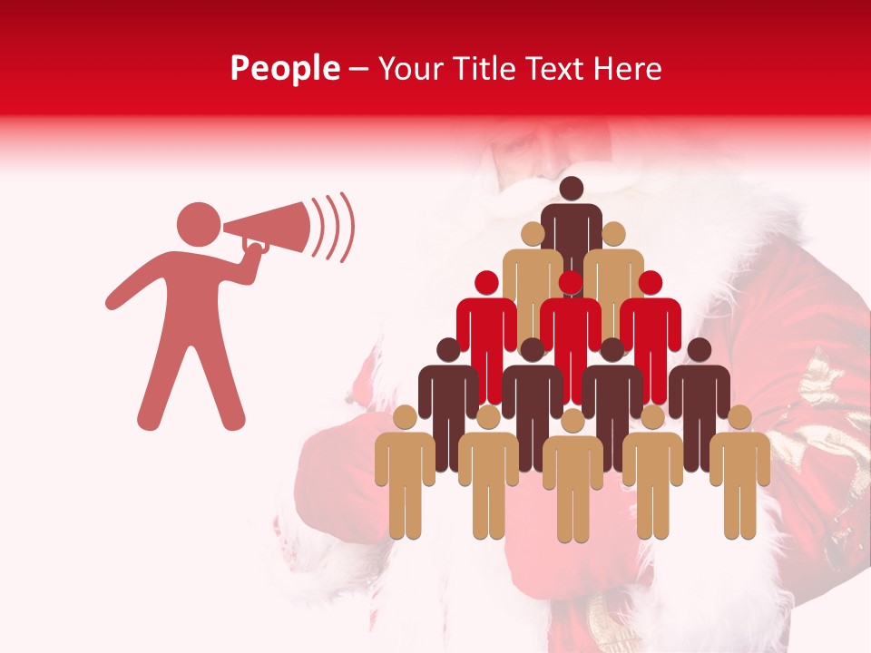 Wrinkled Claus Special PowerPoint Template