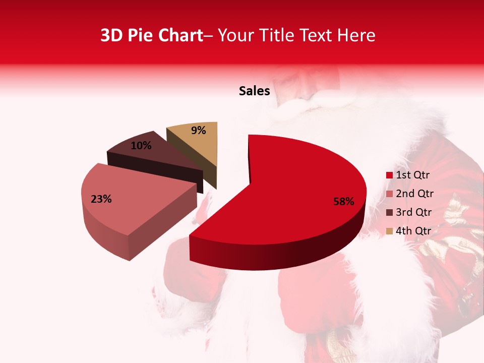 Wrinkled Claus Special PowerPoint Template