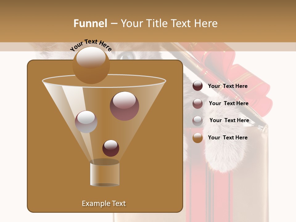 Holiday One Kitten PowerPoint Template