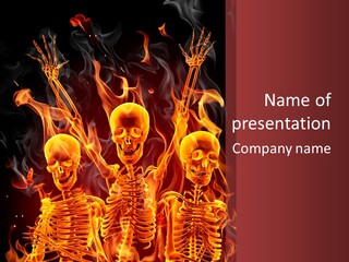 Hot Spooky Horror PowerPoint Template
