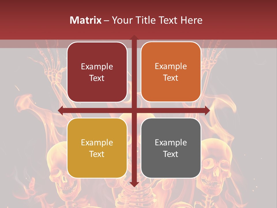 Hot Spooky Horror PowerPoint Template
