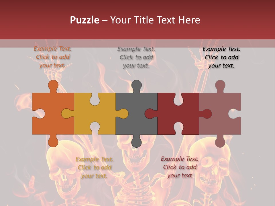 Hot Spooky Horror PowerPoint Template