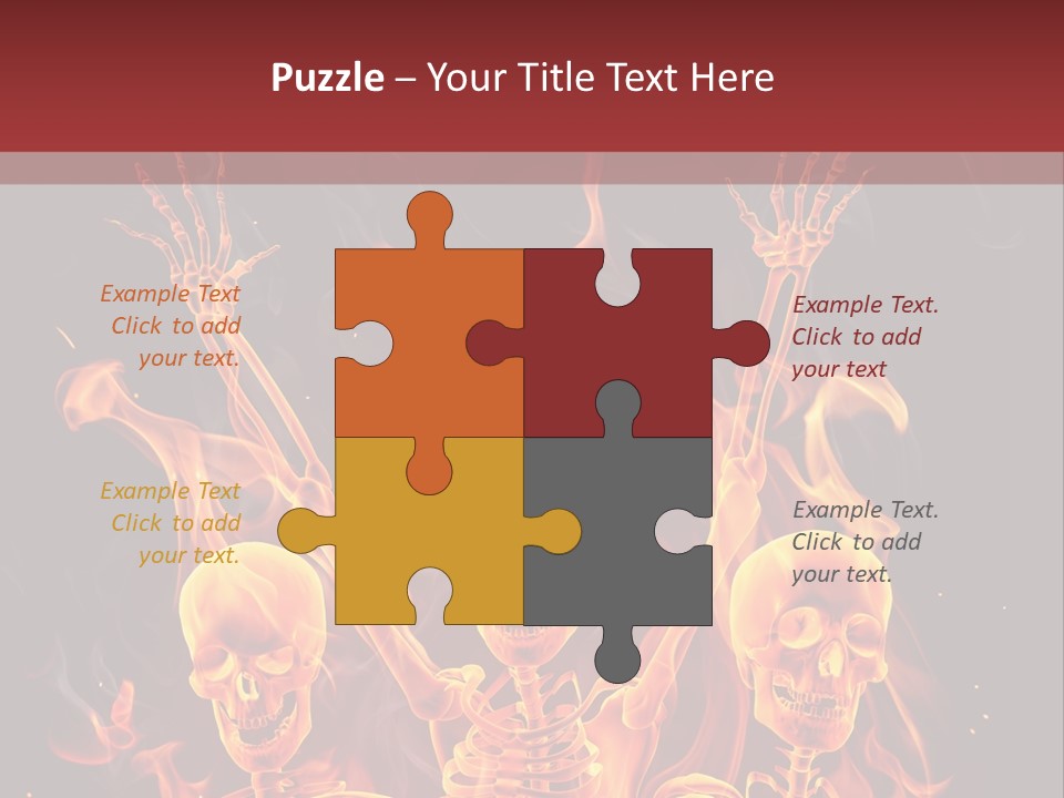 Hot Spooky Horror PowerPoint Template