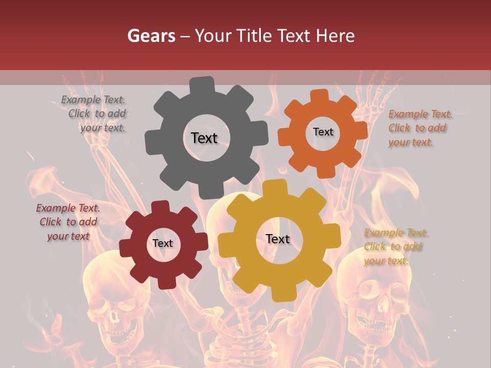 Hot Spooky Horror PowerPoint Template