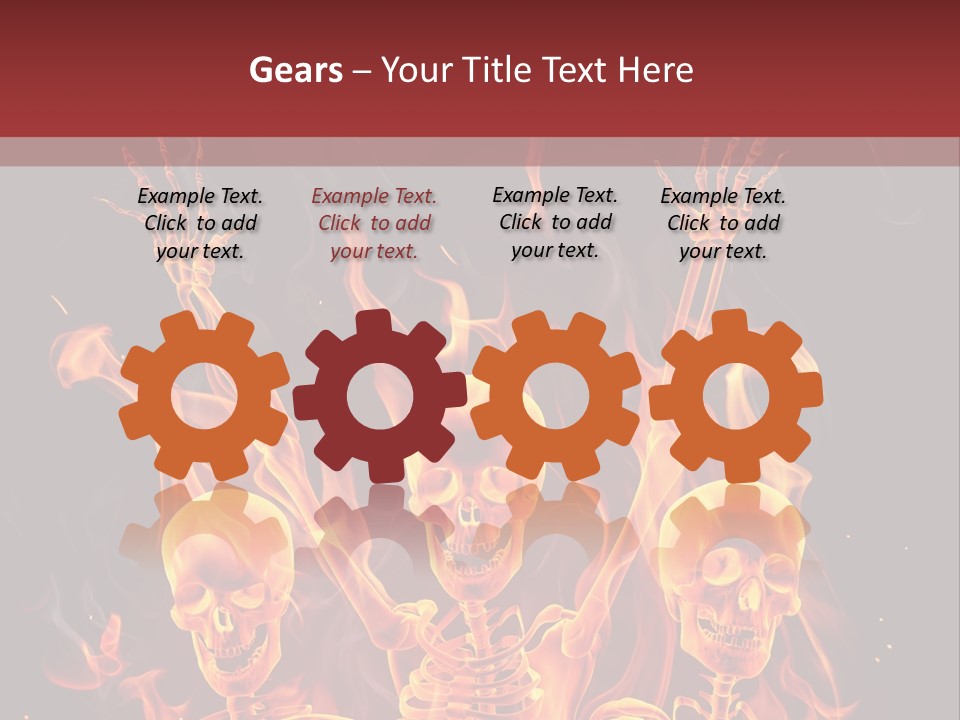 Hot Spooky Horror PowerPoint Template