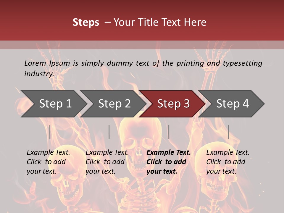 Hot Spooky Horror PowerPoint Template