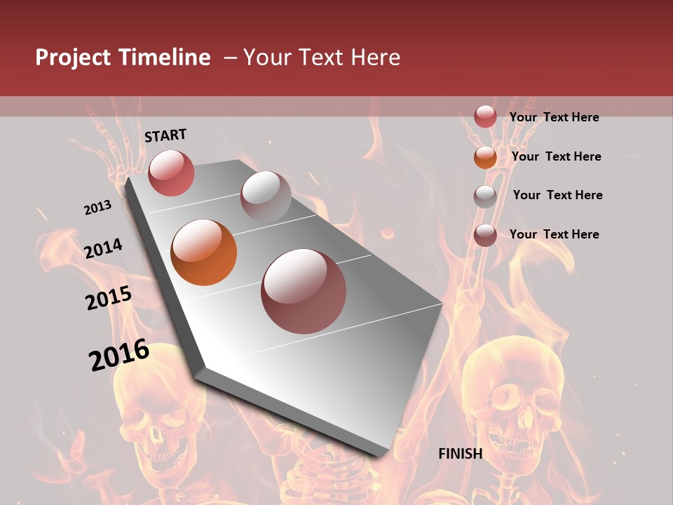 Hot Spooky Horror PowerPoint Template