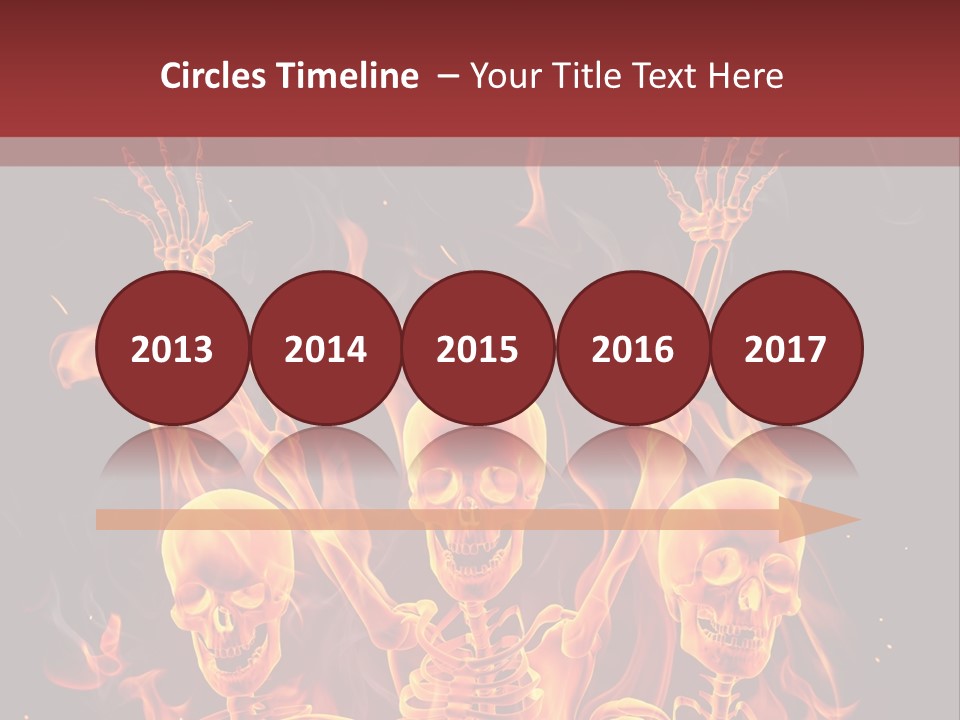 Hot Spooky Horror PowerPoint Template