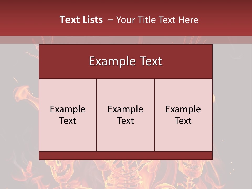 Hot Spooky Horror PowerPoint Template