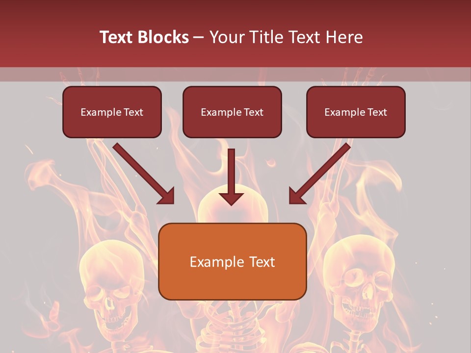 Hot Spooky Horror PowerPoint Template